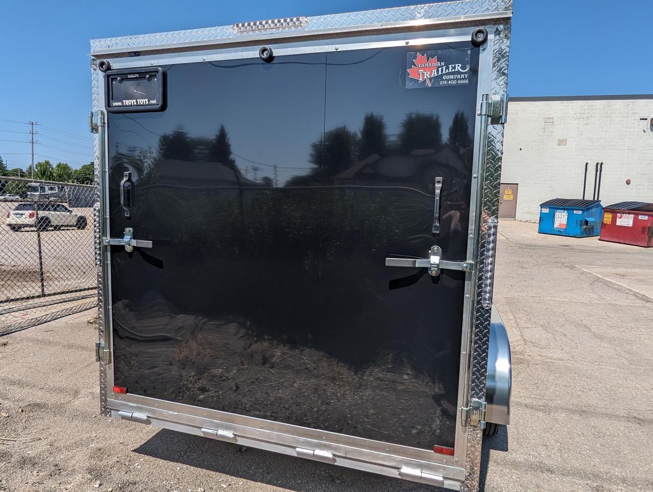 2024 Canadian Trailer Company 7x14 V Nose Cargo Trailer Aluminum Tandem Axle