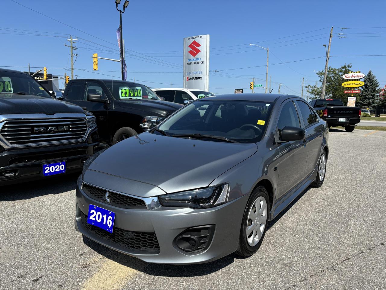 Used 2016 Mitsubishi Lancer DE ~5-Speed Manual ~Power Windows + Locks ~A/C for sale in Barrie, ON