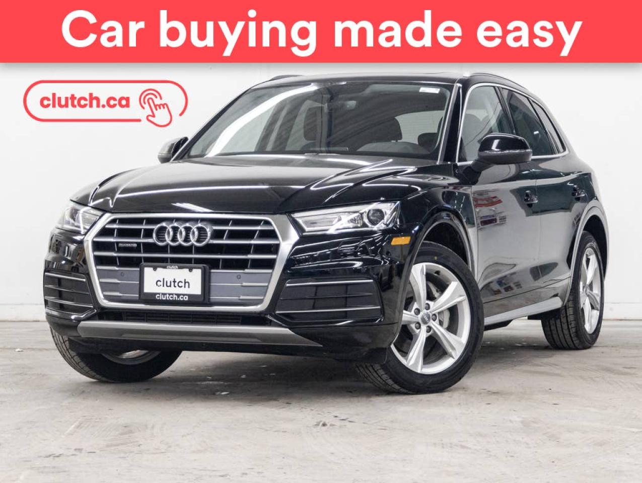 Used 2018 Audi Q5 Progressiv AWD w/ Apple CarPlay, Nav, Heated Front Seats for sale in Bedford, NS