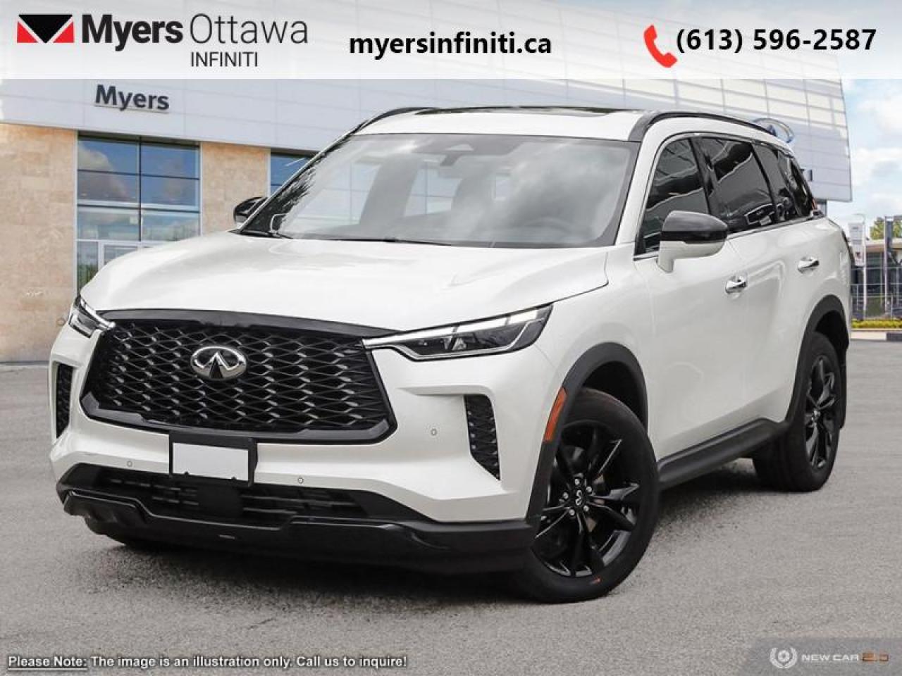 New 2025 Infiniti QX60 BLACK EDITION  - Leather Seats for sale in Ottawa, ON