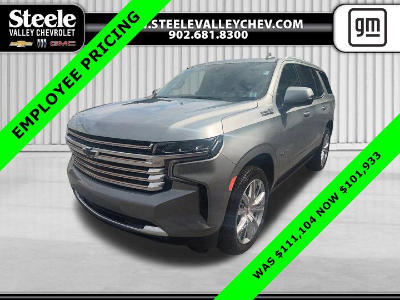 New 2024 Chevrolet Tahoe HIGH COUNTRY for sale in Kentville, NS