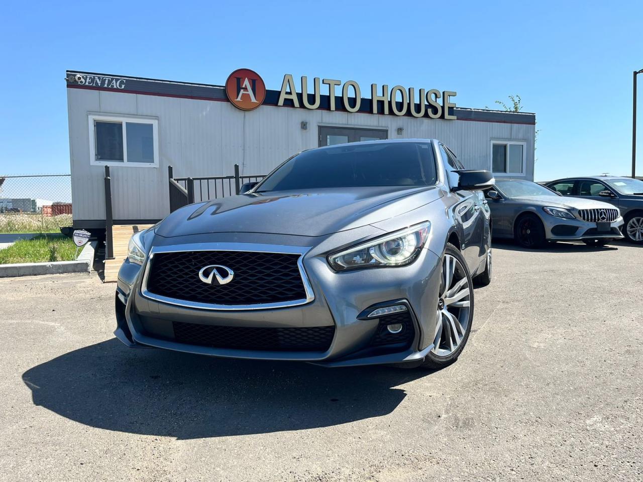 Used 2019 Infiniti Q50 3.0t Signature Edition | LEATHER SEATS| BLUETOOTH | NAVIGATION | SUNROOF for sale in Calgary, AB