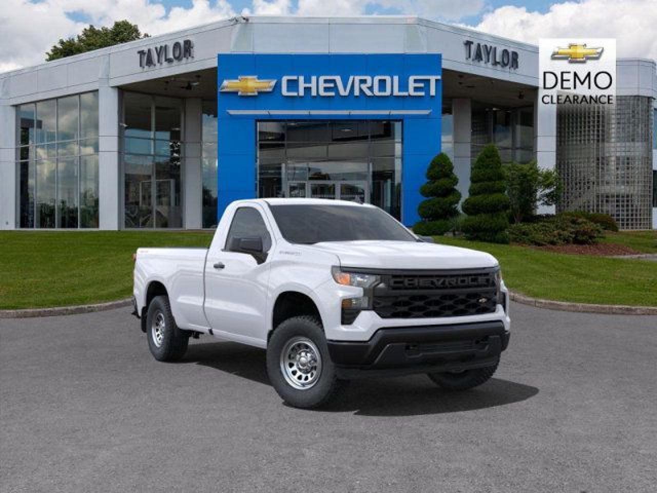 New 2024 Chevrolet Silverado 1500 Work Truck-  Android Auto for sale in Kingston, ON