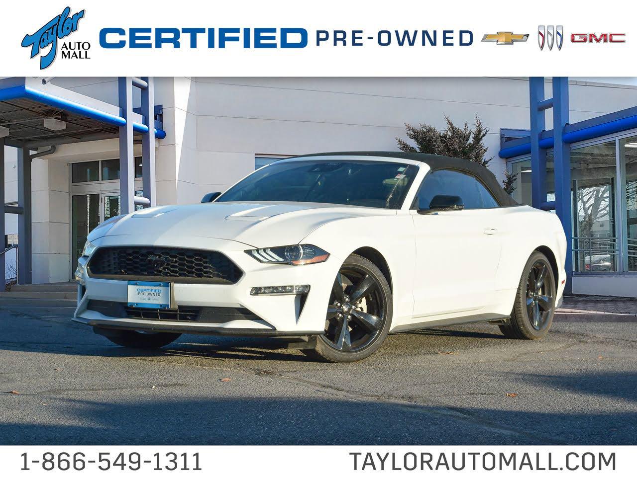 Used 2022 Ford Mustang EcoBoost for sale in Kingston, ON