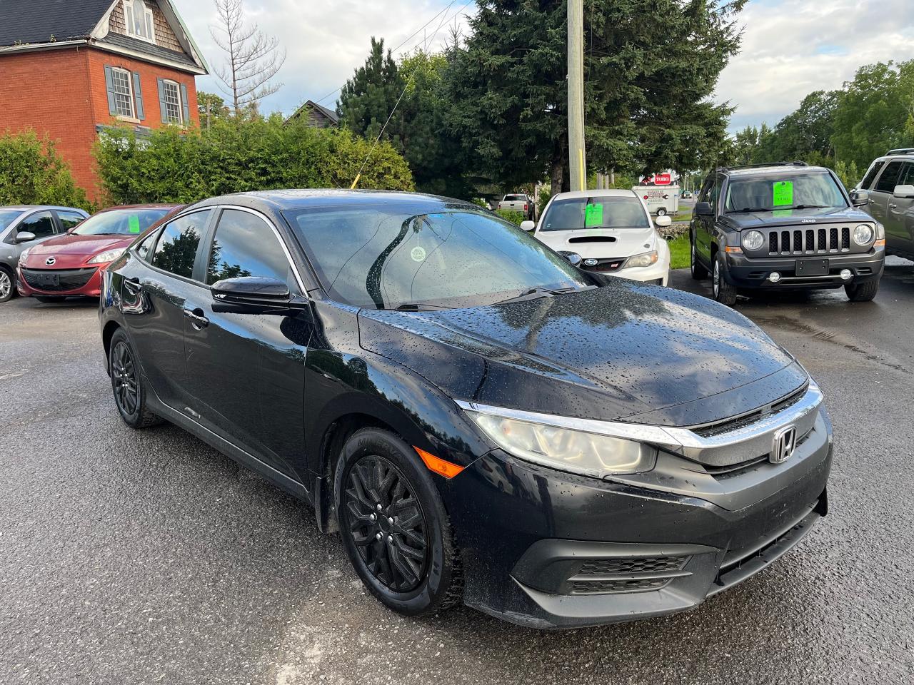 <p>2016 Honda Civic EX, 2.0L 4 Cylinder engine with Automatic transmission. Black Cloth heated seats, sunroof, keyless entry, remote starter, Bluetooth connectivity, power doors, power windows, A/C and cruise control. 259157km. Listed price is $9745 + Tax. Carfax available upon request. Call 613-606-7665 to inquire more information.</p>