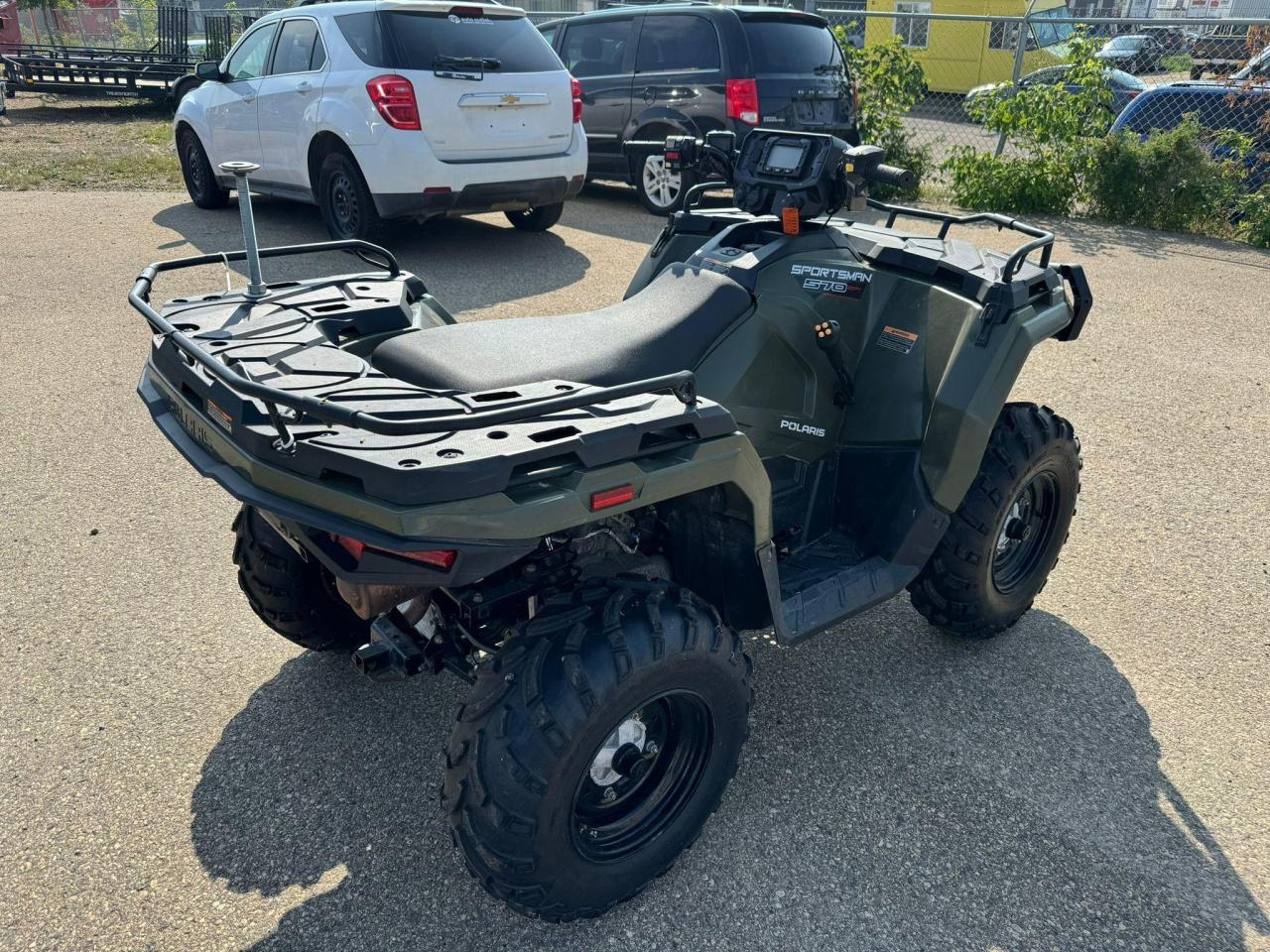 2021 Polaris Sportsman 570 EFI EPS $80 B/W - Photo #6