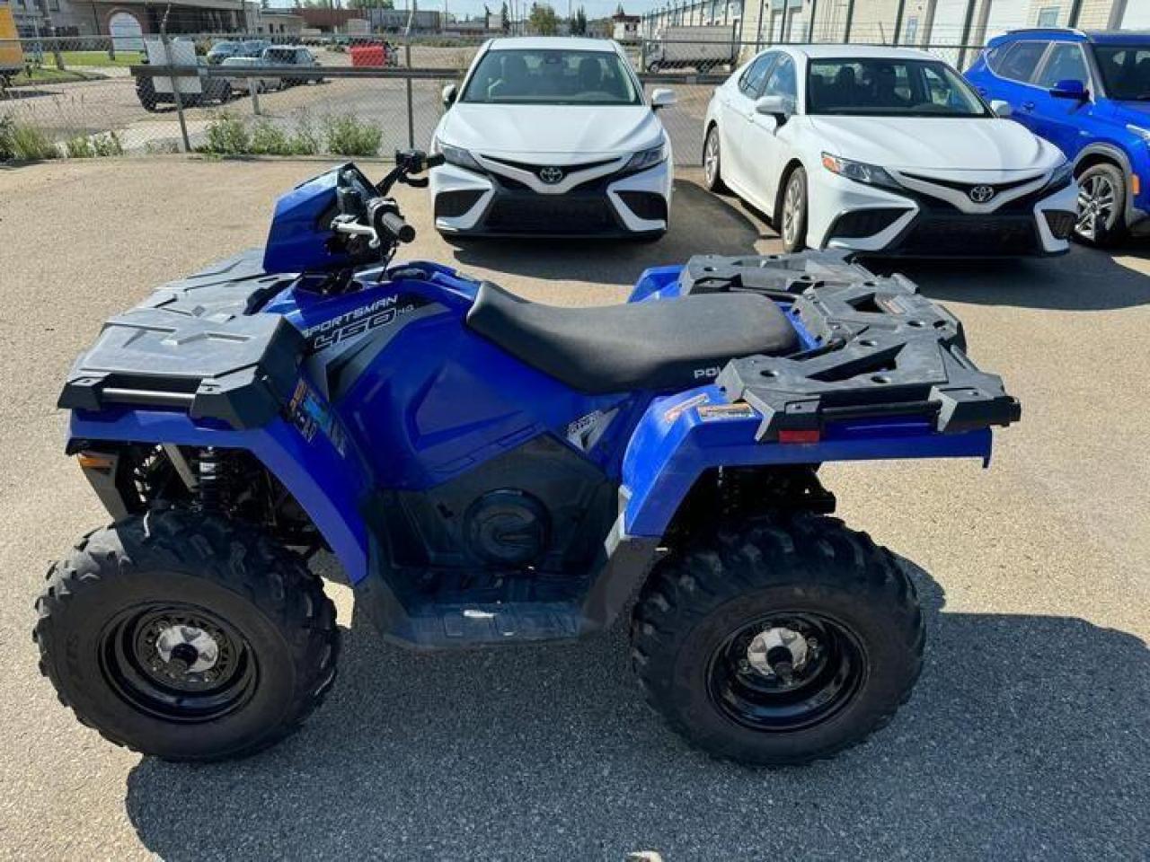 2019 Polaris Sportsman 450 HO $72 B/W - Photo #2