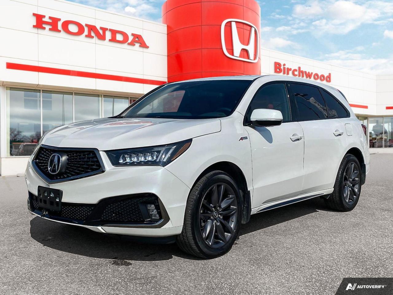 Used 2020 Acura MDX A-Spec A Spec | Navigation | Weather Tech mats | Pearl White for sale in Winnipeg, MB