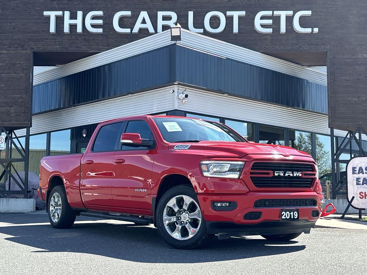 Used 2019 RAM 1500 Big Horn 4X4 CREW CAB 6.4' BOX REMOTE START, HEATED SEATS/STEERING WHEEL, BACK UP CAM, SIRIUS XM!! for sale in Sudbury, ON