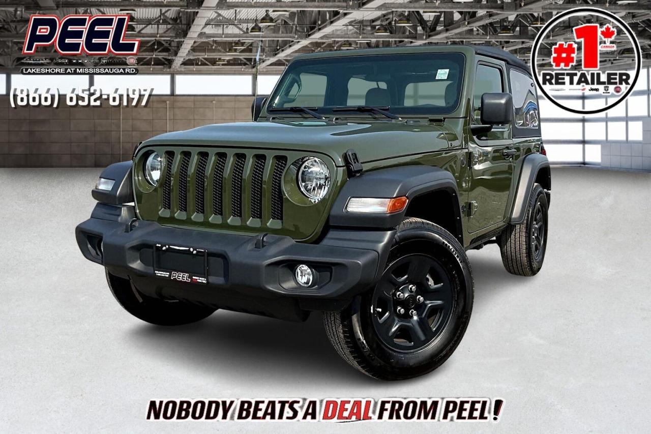 Used 2022 Jeep Wrangler Sport 2Dr | 6Spd Manual | Dual Door Group | 4X4 for sale in Mississauga, ON