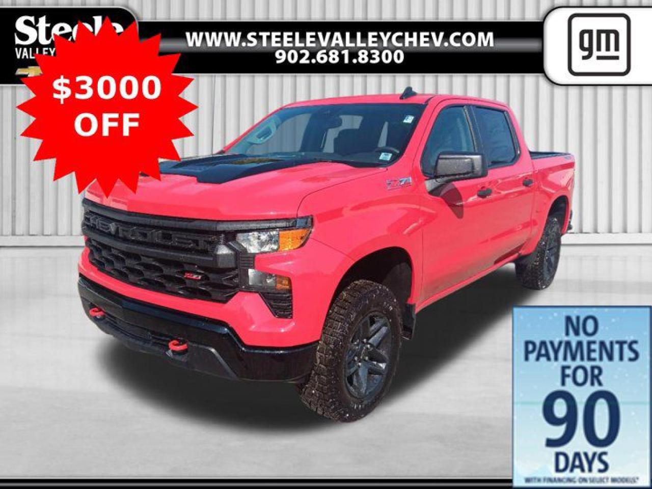 New 2024 Chevrolet Silverado 1500 Custom Trail Boss for sale in Kentville, NS