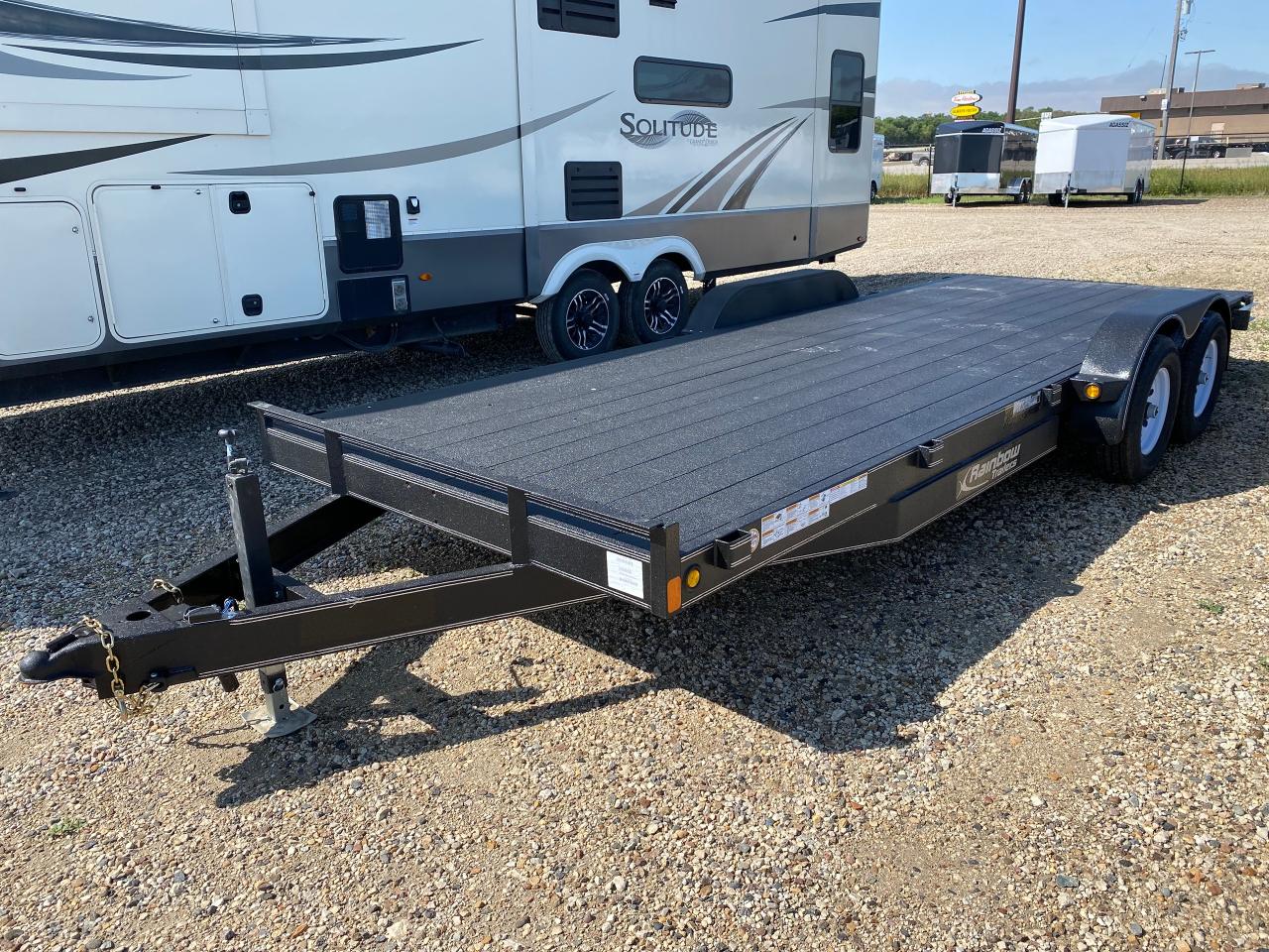 New 2025 Rainbow Trailer 20' Car & Equipment Hauler for sale in Elie, MB