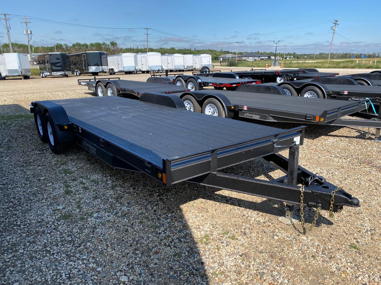 New 2025 Rainbow Trailer 20' Car & Equipment Hauler for sale in Elie, MB