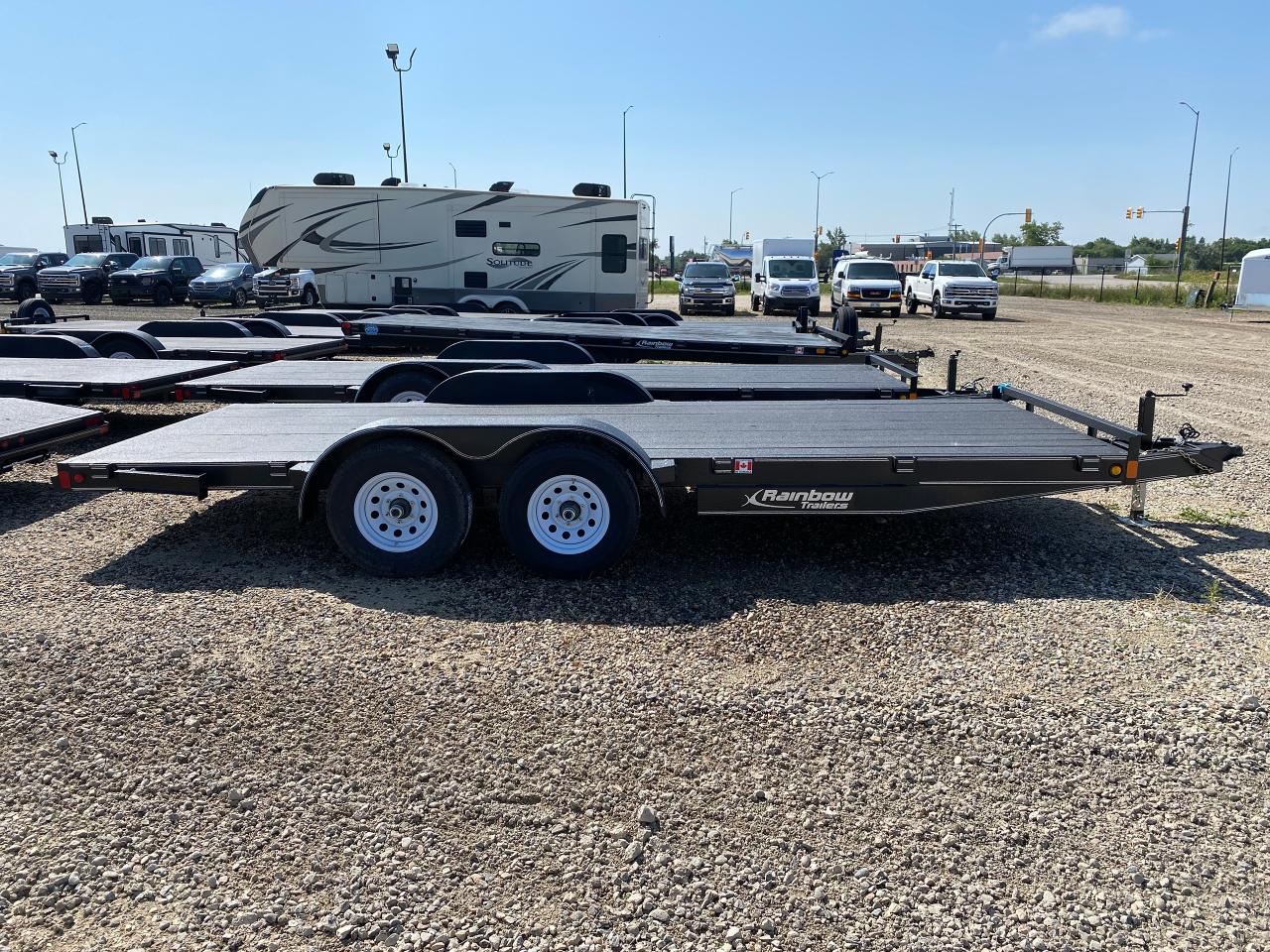 New 2025 Rainbow Trailer 18' Car & Equipment Hauler for sale in Elie, MB