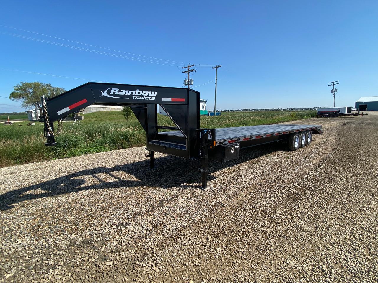 New 2025 Rainbow Trailer 25' + 5' Deckover Gooseneck for sale in Elie, MB