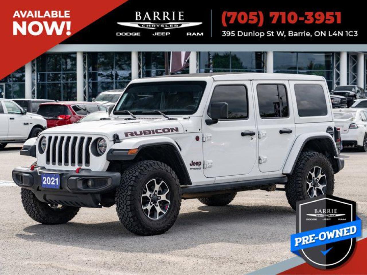 Used 2021 Jeep Wrangler Unlimited Rubicon for sale in Barrie, ON