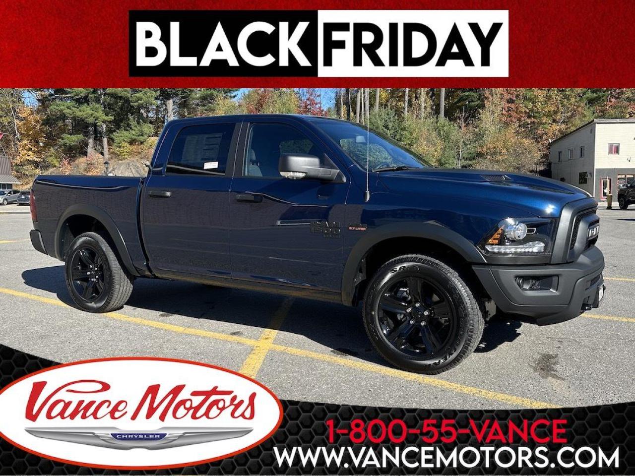 New 2024 RAM 1500 Classic Warlock 4x4 for sale in Bancroft, ON