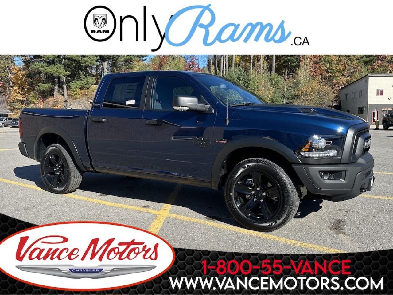 New 2024 RAM 1500 Classic Warlock 4x4 for sale in Bancroft, ON