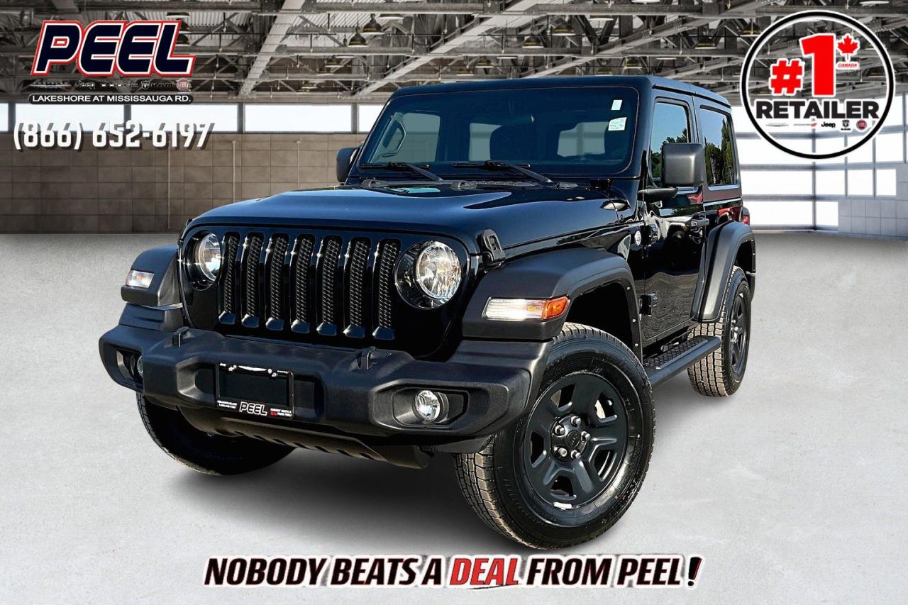 Used 2021 Jeep Wrangler Sport 2Dr | Hard Top | Side Steps | 4X4 for sale in Mississauga, ON