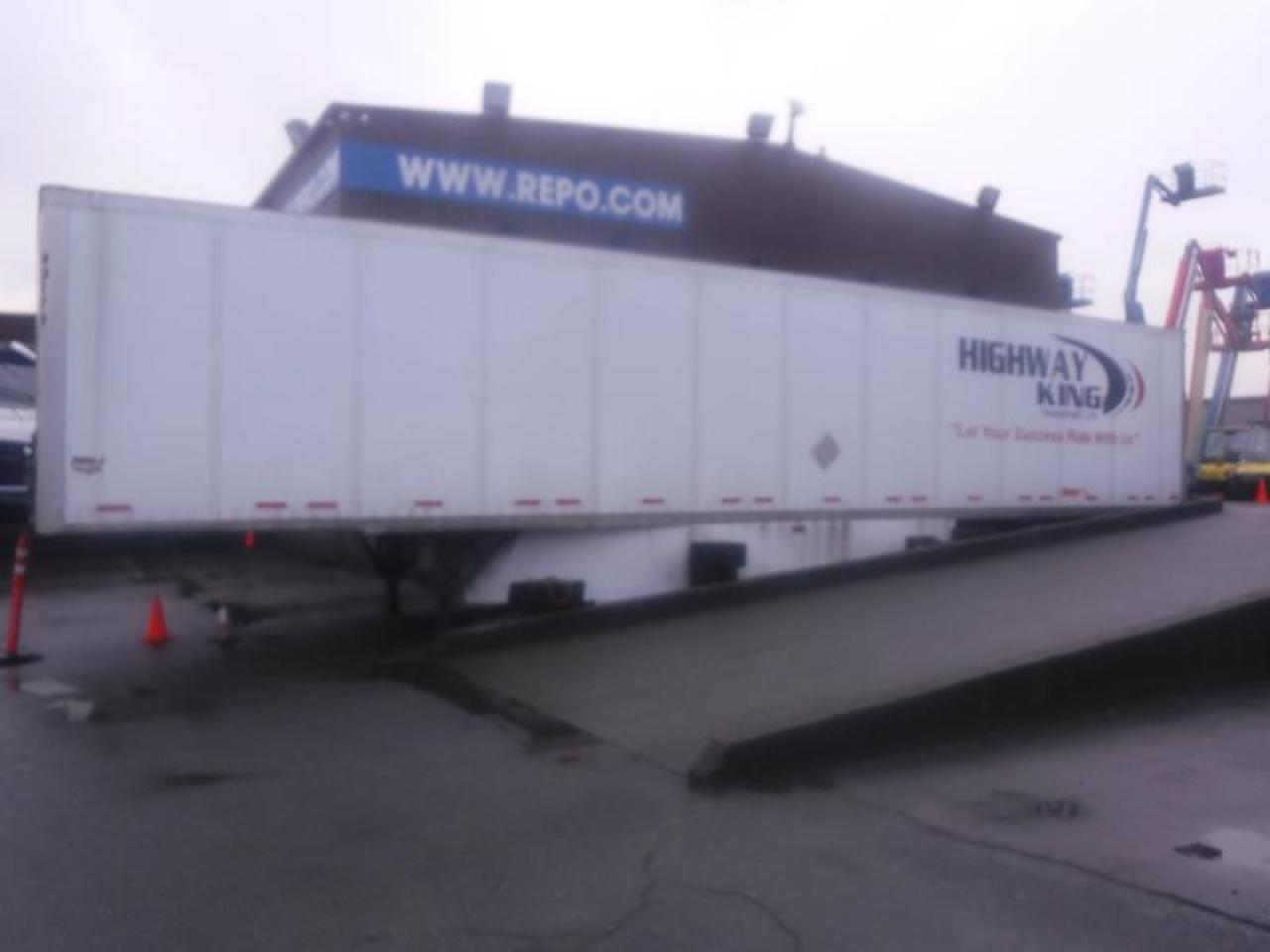 2023 Wabash International Floor 53 foot Trailer, leaf spring suspension, white exterior.Overall dimensions: 53 long x 8 wide x 128 highAll measurements are approximate white exterior, black interior.  $36,500.00 plus $375 processing fee, $36,875.00 total payment obligation before taxes.  Listing report, warranty, contract commitment cancellation fee, financing available on approved credit (some limitations and exceptions may apply). All above specifications and information is considered to be accurate but is not guaranteed and no opinion or advice is given as to whether this item should be purchased. We do not allow test drives due to theft, fraud, acts of vandalism and undetectable impaired driving. Instead we provide the following benefits: Complimentary Warranty (with options to extend), Limited Money Back Satisfaction Guarantee on Fully Completed Contracts, Contract Commitment Cancellation, and an Open-Ended Sell-Back Option. Ask seller for details or call 604-522-REPO(7376) to confirm listing availability.