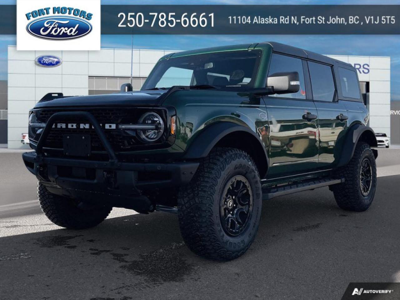 New 2024 Ford Bronco Wildtrak  - Leather Seats for sale in Fort St John, BC