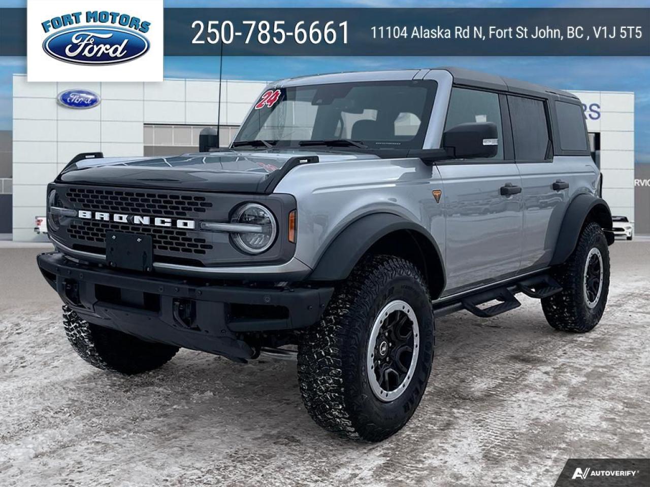 New 2024 Ford Bronco Badlands™ for sale in Fort St John, BC