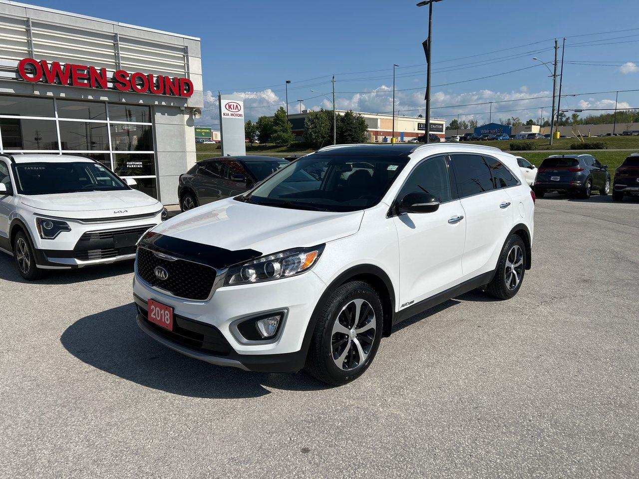 Used 2018 Kia Sorento EX+ V6 for sale in Owen Sound, ON