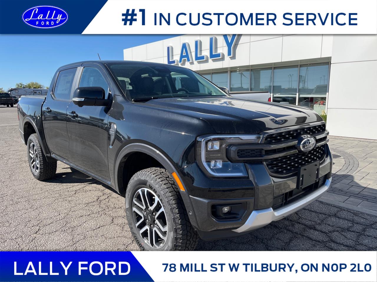 New 2024 Ford Ranger LARIAT for sale in Tilbury, ON