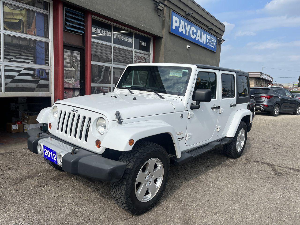 Used 2012 Jeep Wrangler Unlimited Sahara for sale in Kitchener, ON