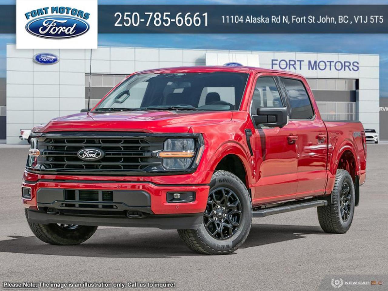 New 2024 Ford F-150 XLT  - Tow Package for sale in Fort St John, BC