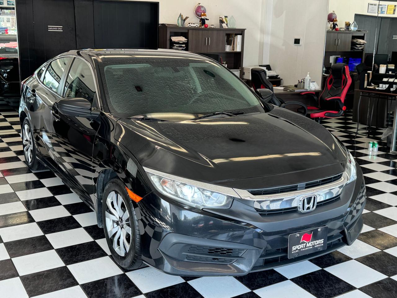2016 Honda Civic LX+New Brakes+ApplePlay+AC+Heated Seats+LED Lights - Photo #6