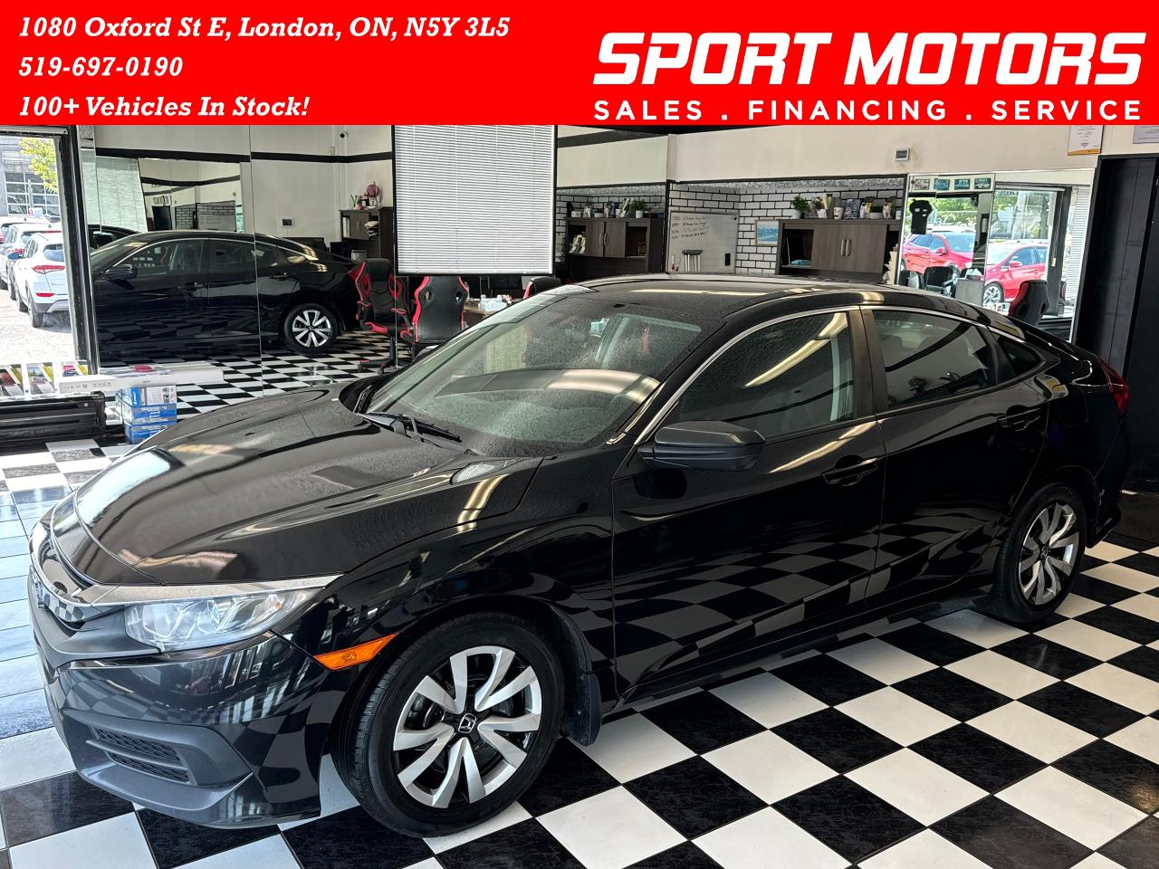 Used 2016 Honda Civic LX+New Brakes+ApplePlay+AC+Heated Seats+LED Lights for sale in London, ON