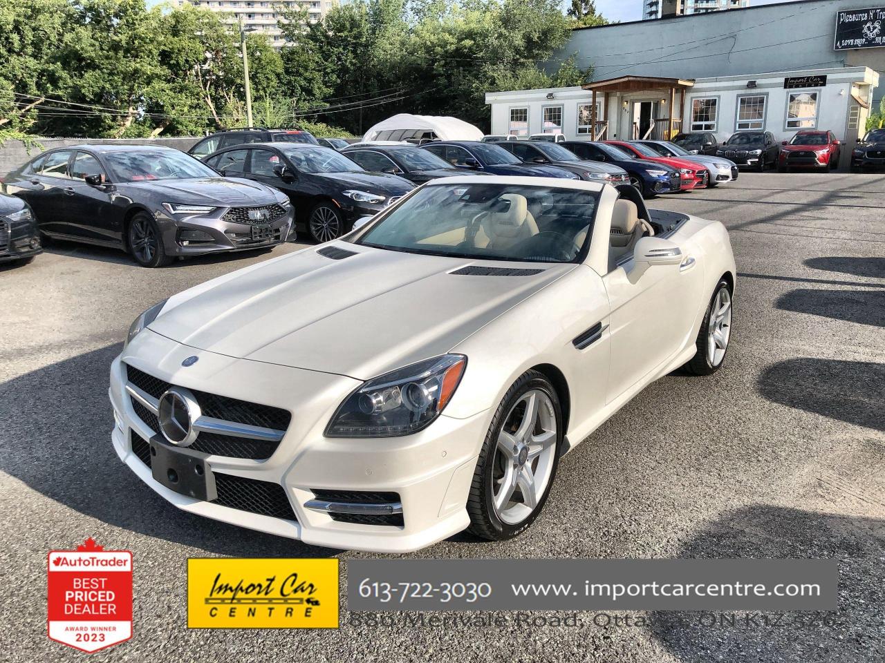 Used 2016 Mercedes-Benz SLK LEATHER, HK, NAV, HTD.SEATS, ALLOYS for sale in Ottawa, ON