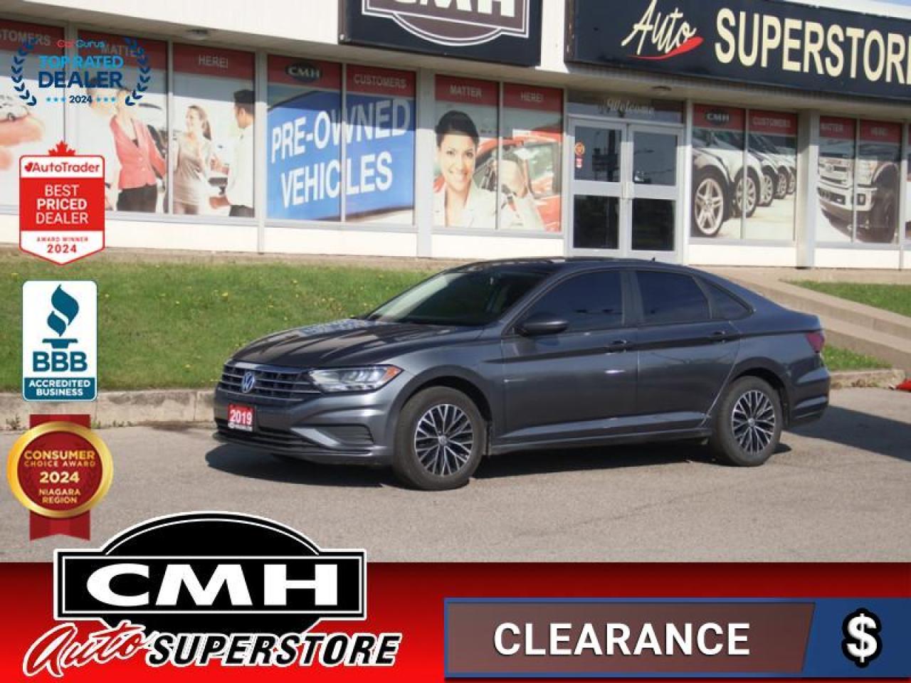 Used 2019 Volkswagen Jetta Highline  BLIND-SPOT LEATH ROOF for sale in St. Catharines, ON