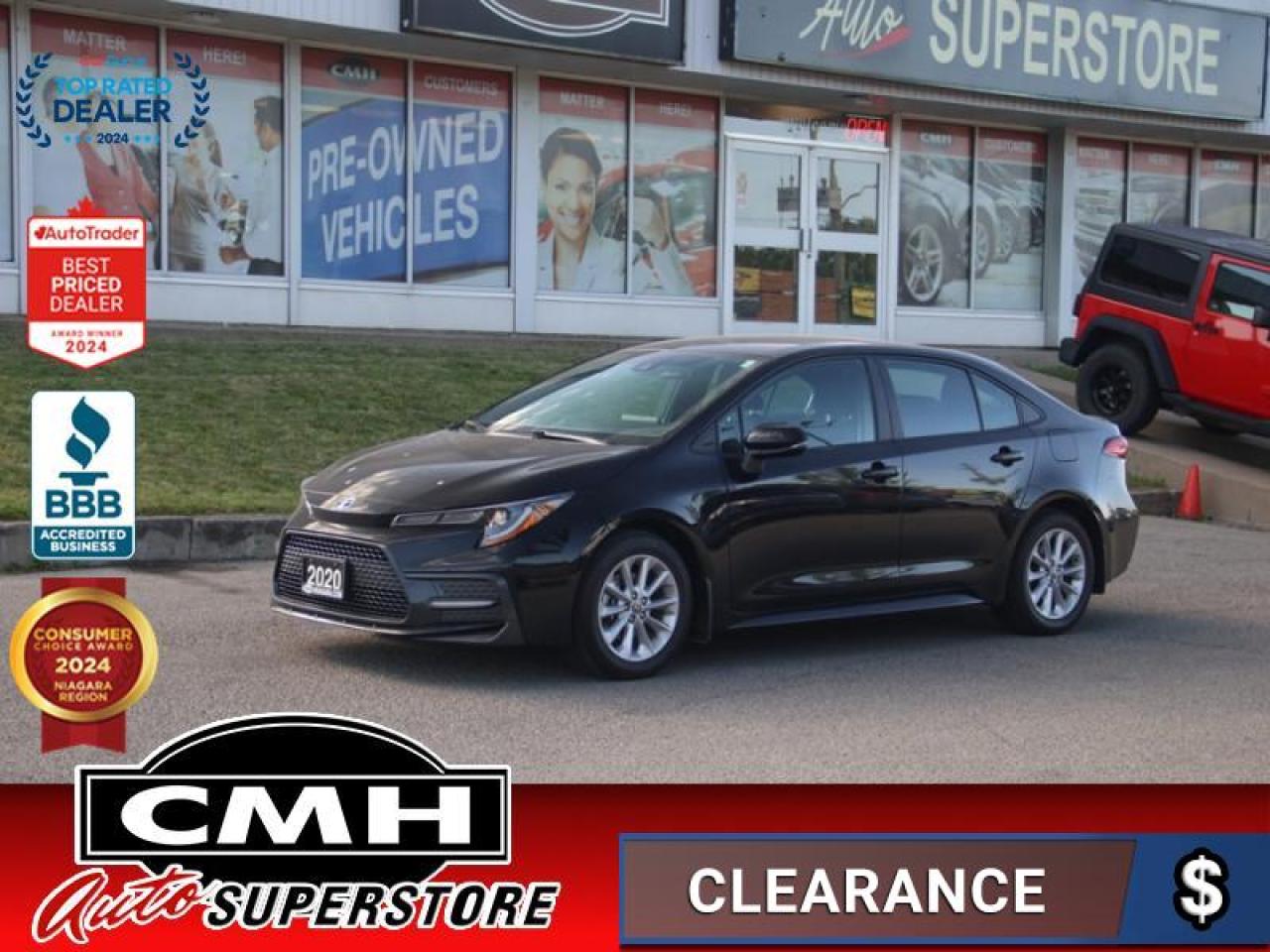 Used 2020 Toyota Corolla SE  **LOW KMS - MANUAL** for sale in St. Catharines, ON