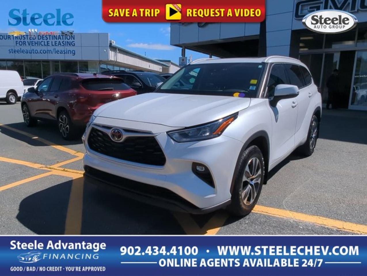 Used 2022 Toyota Highlander XLE Sunroof 7 Seater *GM Certified* for sale in Dartmouth, NS