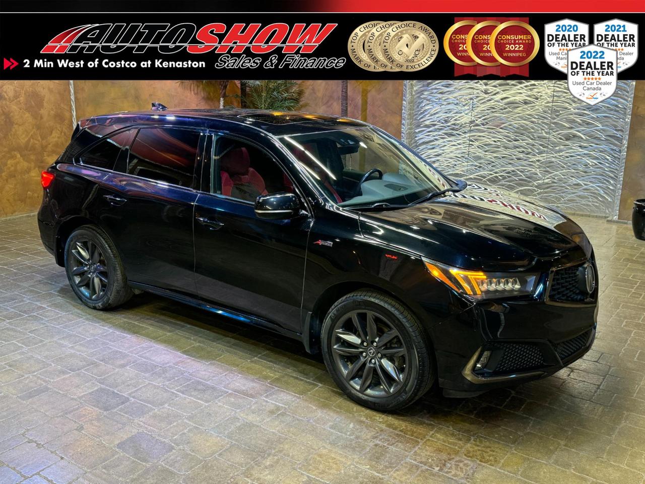 Used 2019 Acura MDX SH A-Spec AWD - 7-Passenger Leather Interior!! for sale in Winnipeg, MB