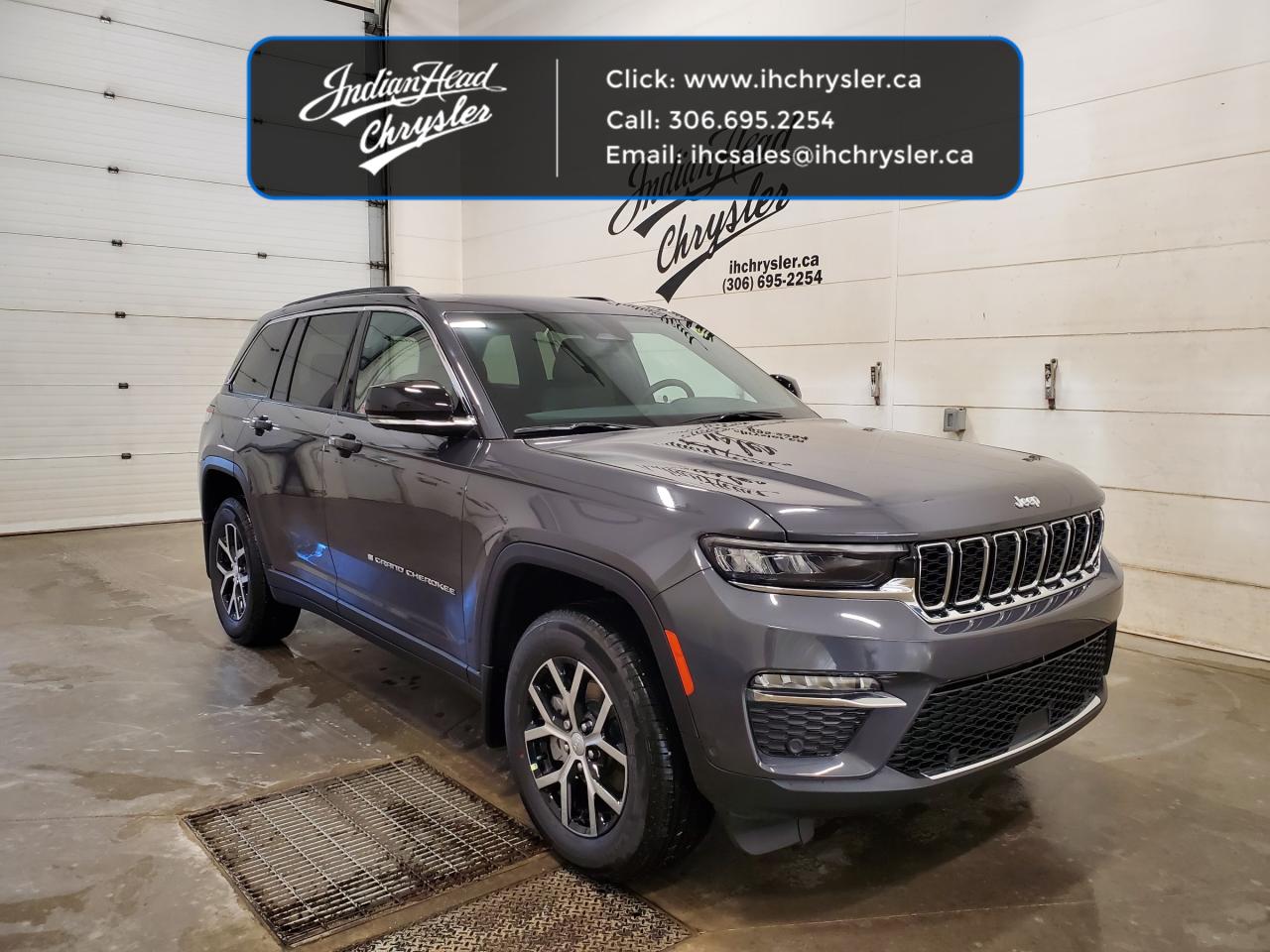 New 2025 Jeep Grand Cherokee Limited - Navigation for sale in Indian Head, SK