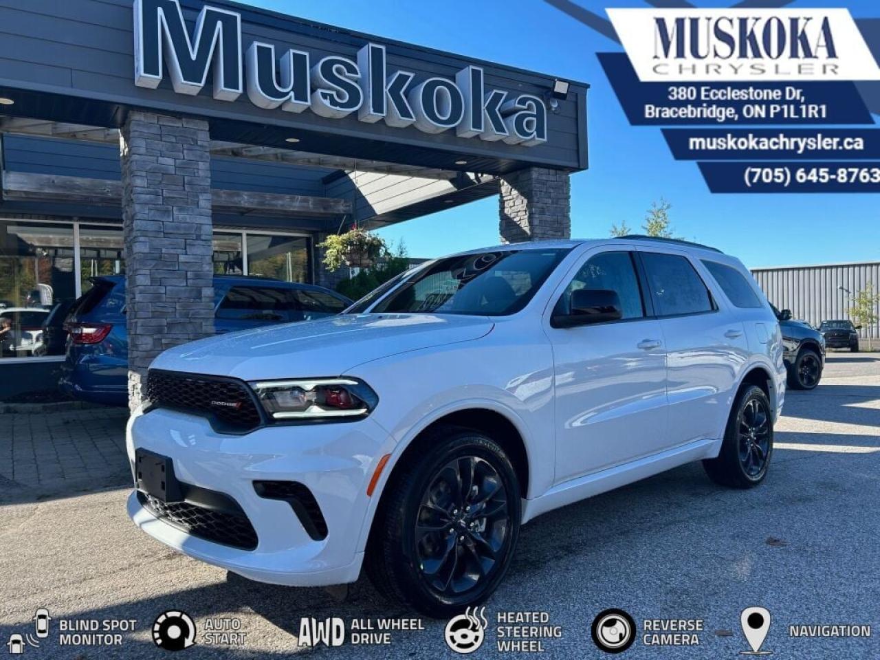 New 2025 Dodge Durango GT for sale in Bracebridge, ON