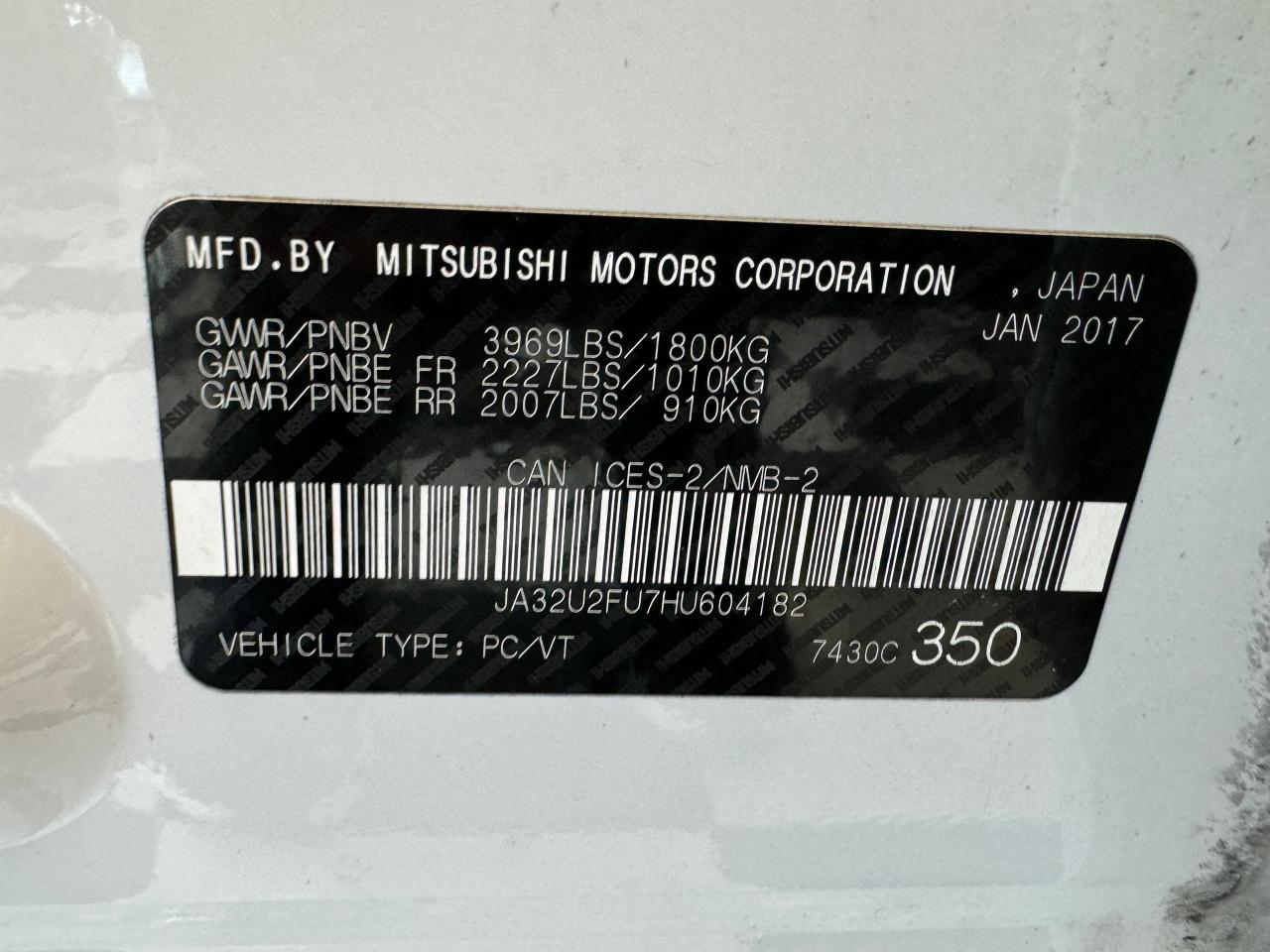 2017 Mitsubishi Lancer ES+New Tires+Brakes+Camera+Bluetooth+Heated Seats - Photo #35