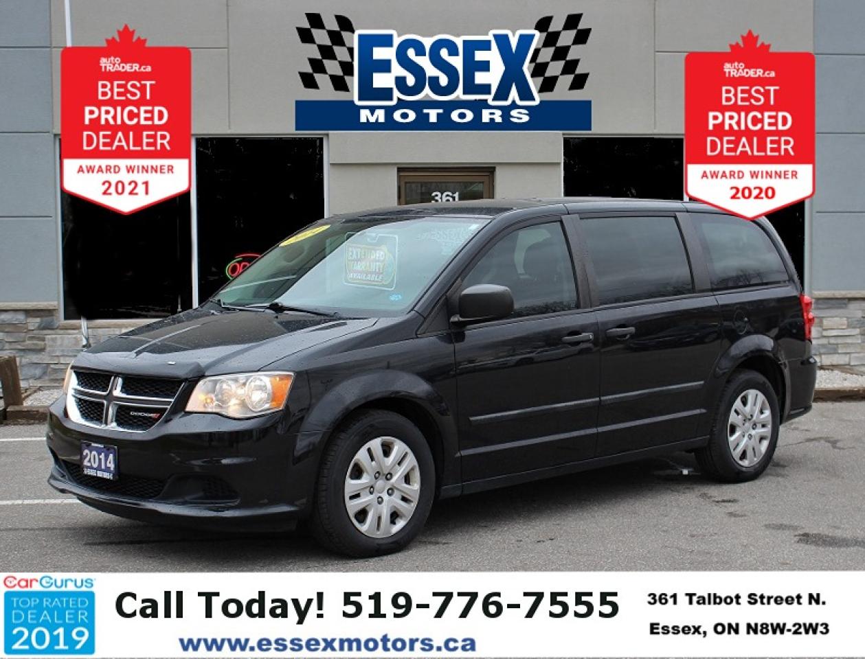 Used 2014 Dodge Grand Caravan SE*FWD*Cruise Control*3rd Row*Stow N Go*3.6L-6cyl for sale in Essex, ON