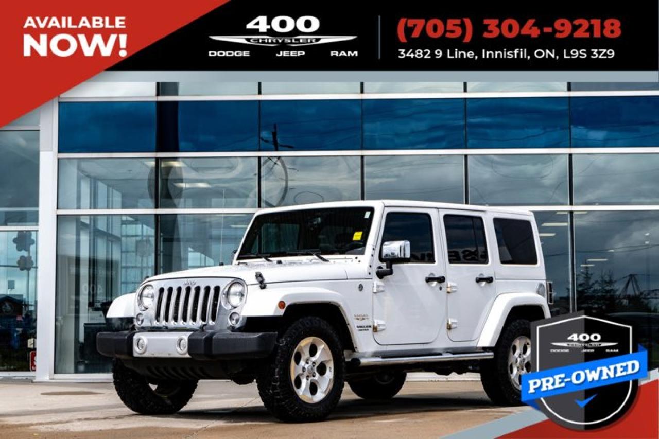 Used 2015 Jeep Wrangler Unlimited Sahara for sale in Innisfil, ON