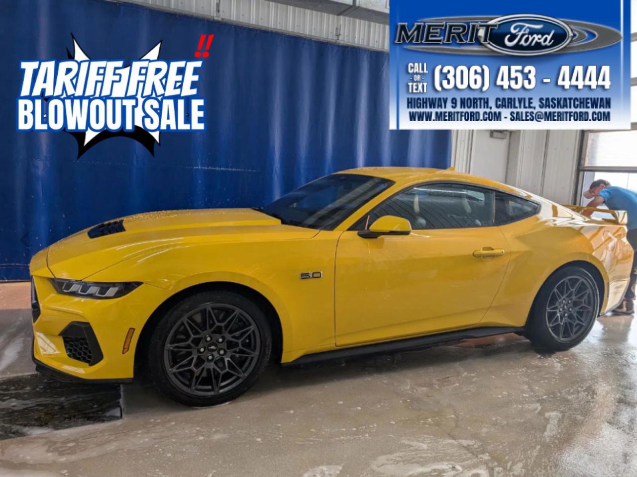New 2024 Ford Mustang GT Premium - Coupe, RWD, CoPilot for sale in Carlyle, SK