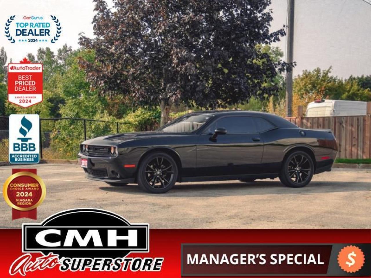 Used 2017 Dodge Challenger SXT  **BLACKTOP PKG - LOW KMS** for sale in St. Catharines, ON