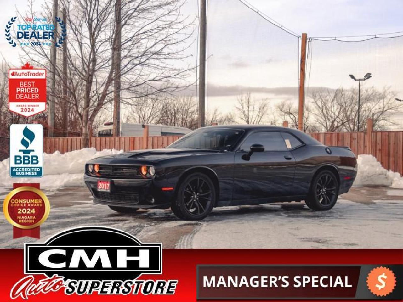 Used 2017 Dodge Challenger SXT  **BLACKTOP PKG - LOW KMS** for sale in St. Catharines, ON