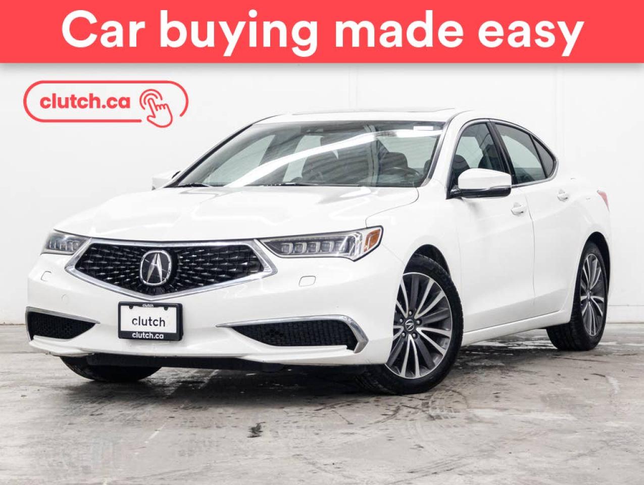 Used 2018 Acura TLX Tech SH-AWD w/ Apple CarPlay & Android Auto, Nav, Heated Steering Wheel for sale in Toronto, ON