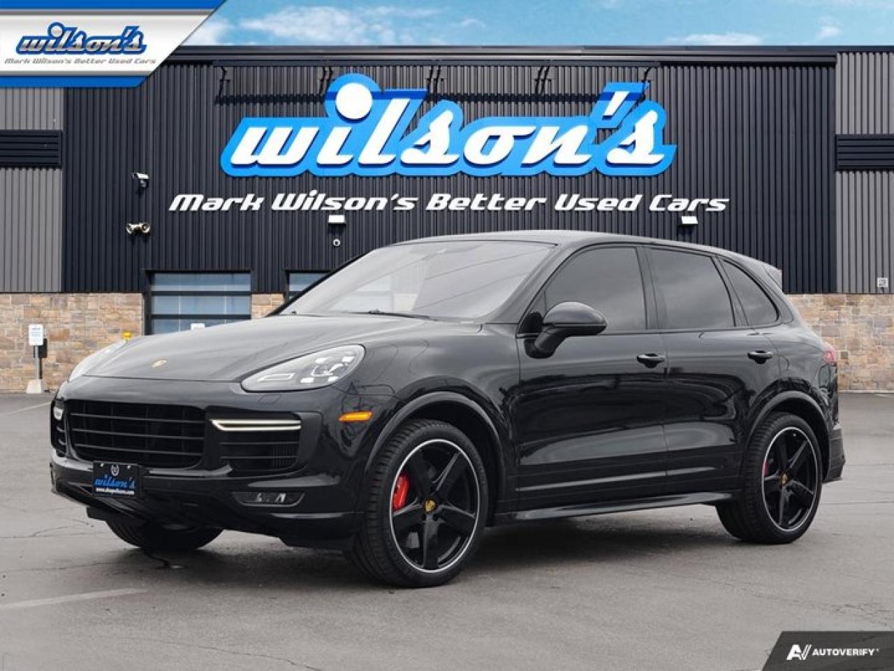 Used 2016 Porsche Cayenne GTS Leather, Nav, Sunroof, Wireless CarPlay + Android, Rear Camera, Bluetooth, Heated Seats, & More! for sale in Guelph, ON