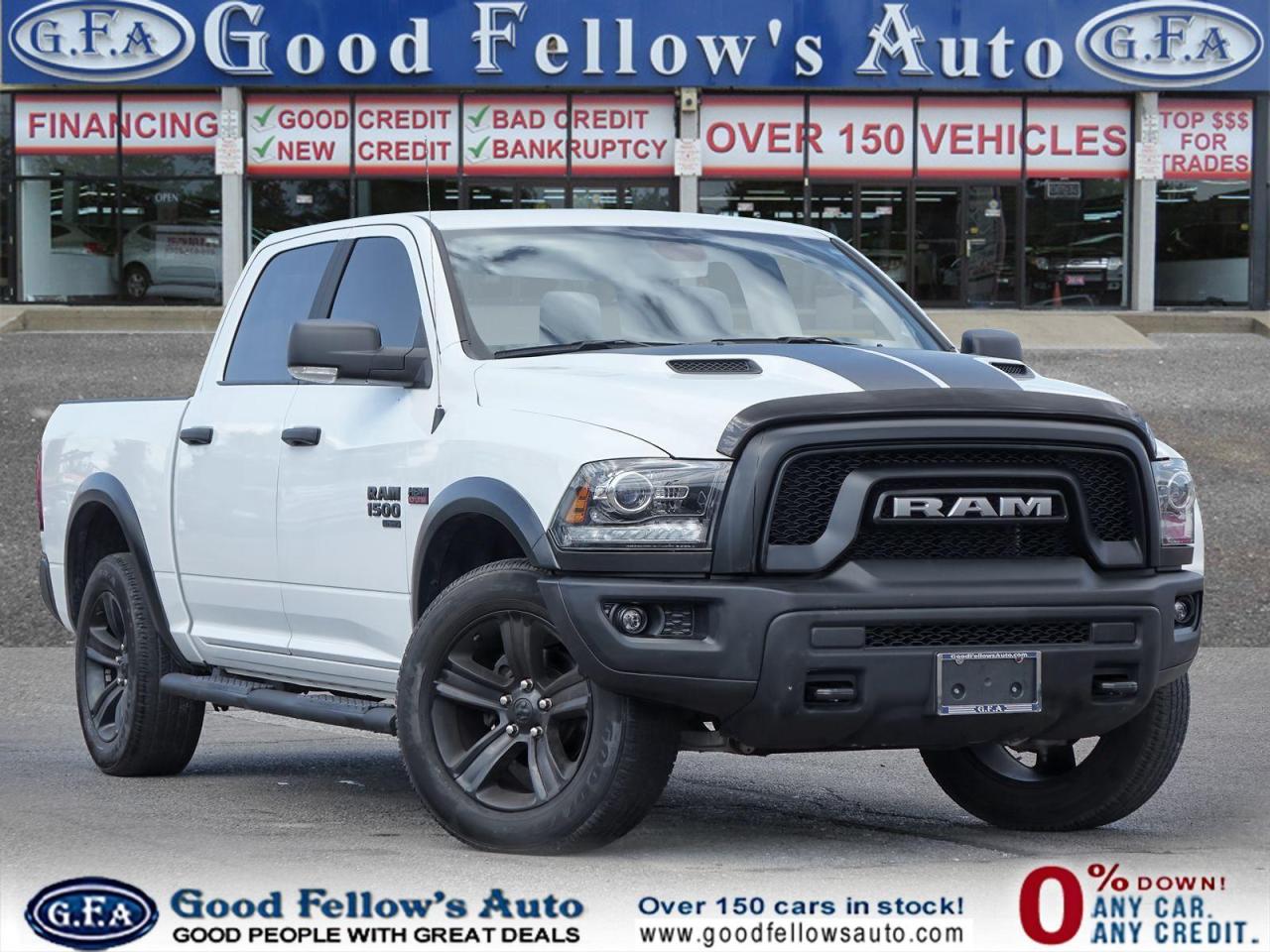 Used 2021 RAM 1500 Classic WARLOCK, CREW CAB, 6 PASSENGER, 4X4, BLUETOOTH, AP for sale in Toronto, ON