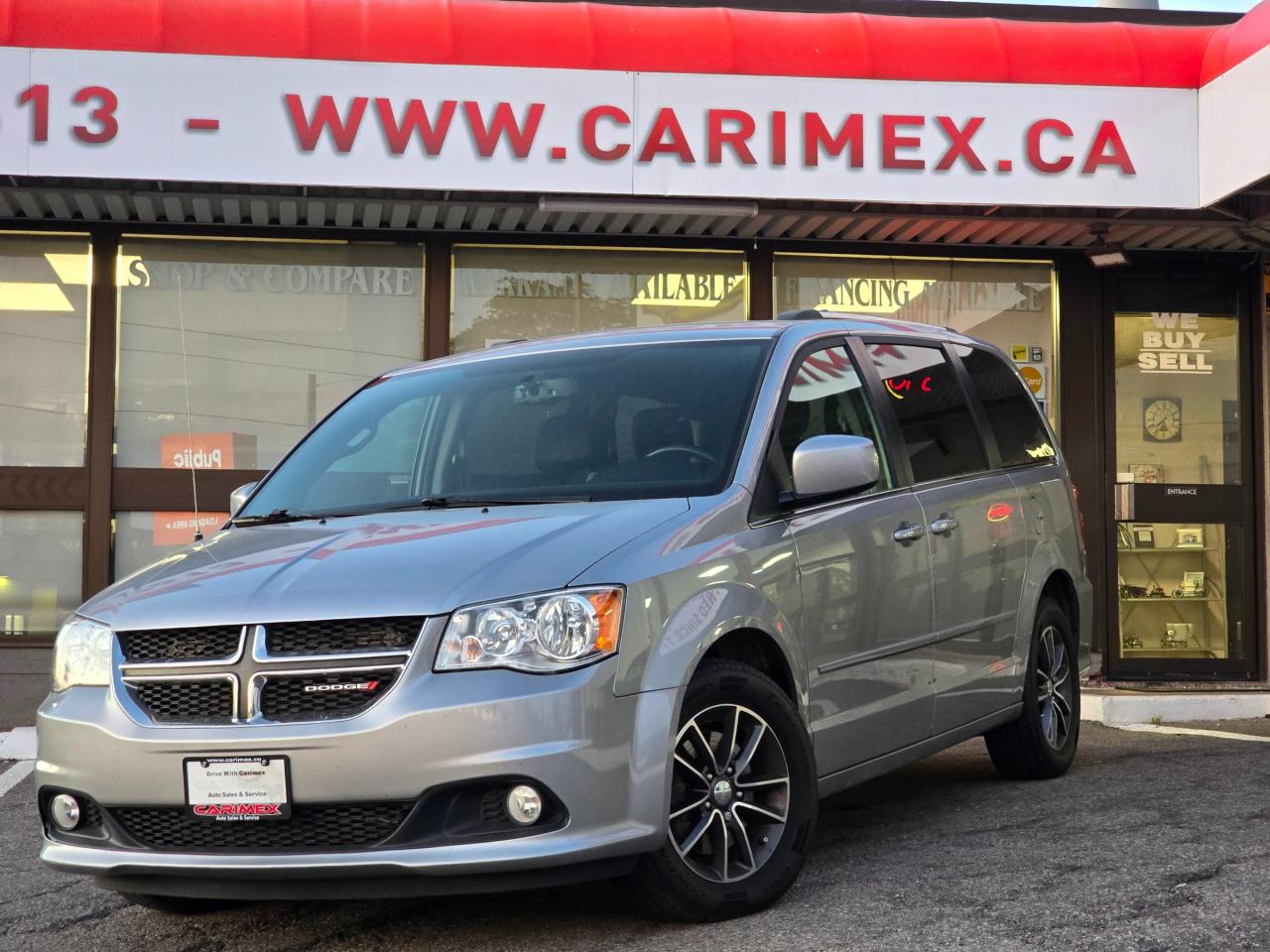 Used 2017 Dodge Grand Caravan CVP/SXT Backup Camera | Leather w/ Suede | Bluetooth for sale in Waterloo, ON