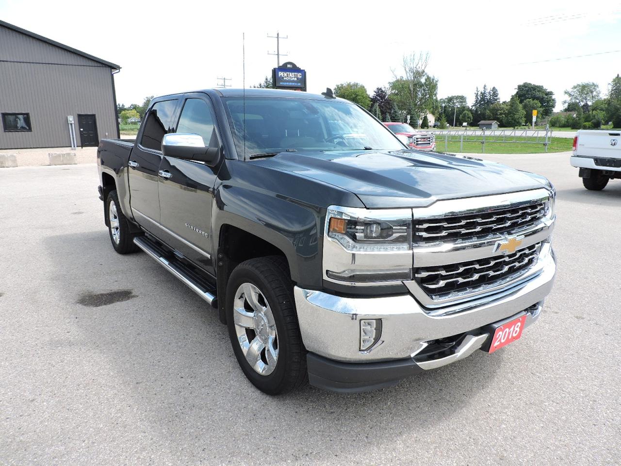 Used 2018 Chevrolet Silverado 1500 LTZ 5.3L With E-Assist 4X4 Leather 6 Seater for sale in Gorrie, ON